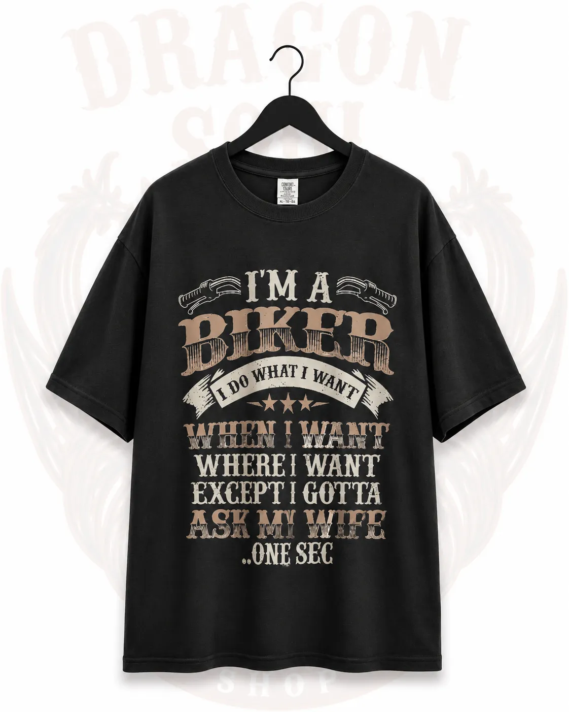 I'm A Biker I Do What I Want Funny Biker T-Shirt